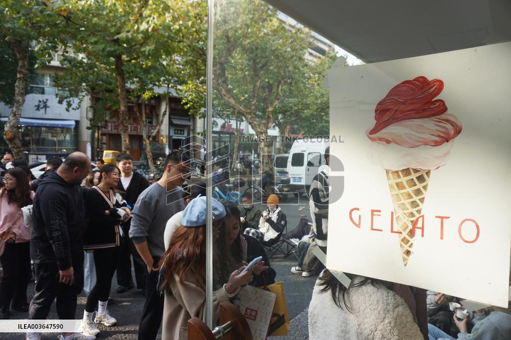 Sette Gelato Ice Cream Shop in Hangzhou