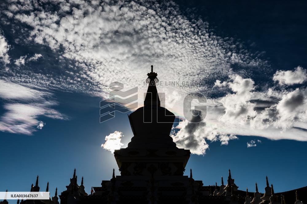 Zunsheng forest of pagodas in Daocheng
