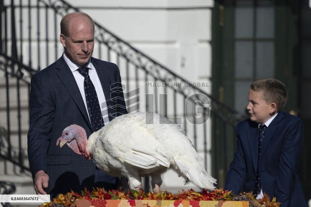 Biden Pardons The Thanksgiving Turkey - Washington