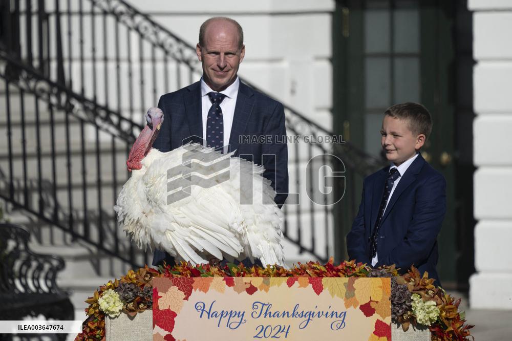 Biden Pardons The Thanksgiving Turkey - Washington