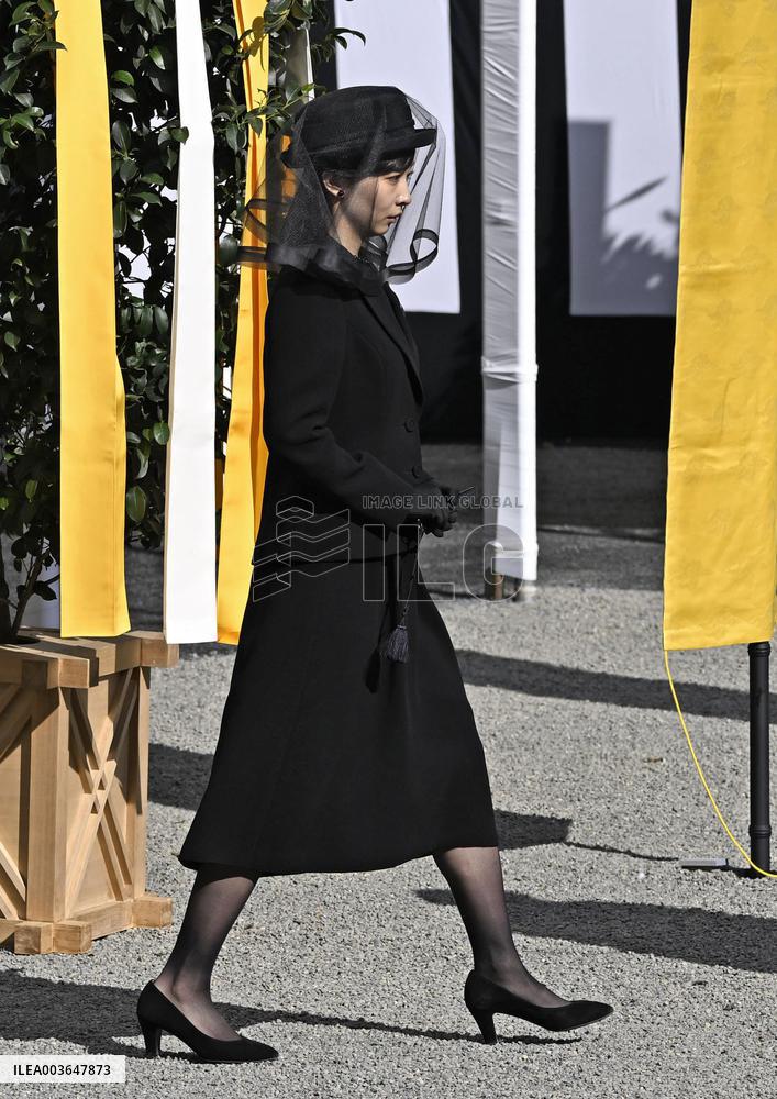 Funeral of Japan's Princess Yuriko