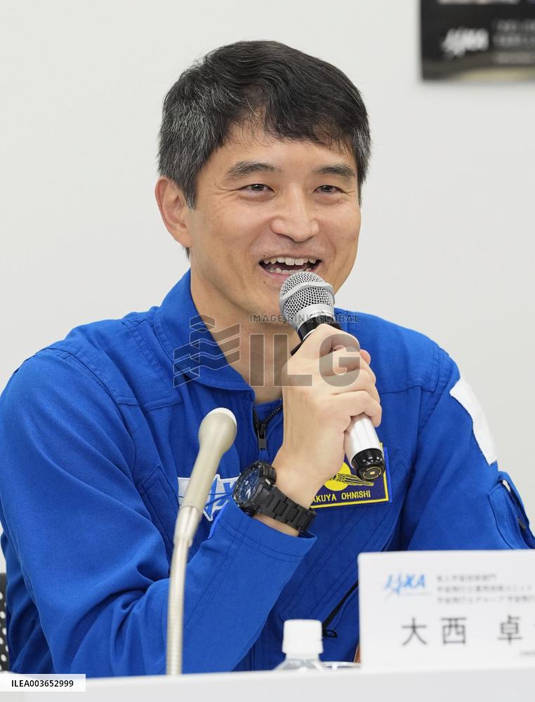 Japanese astronaut Onishi