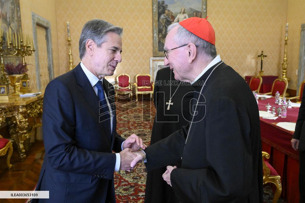 Pope Francis Receives Antony Blinken - Vatican