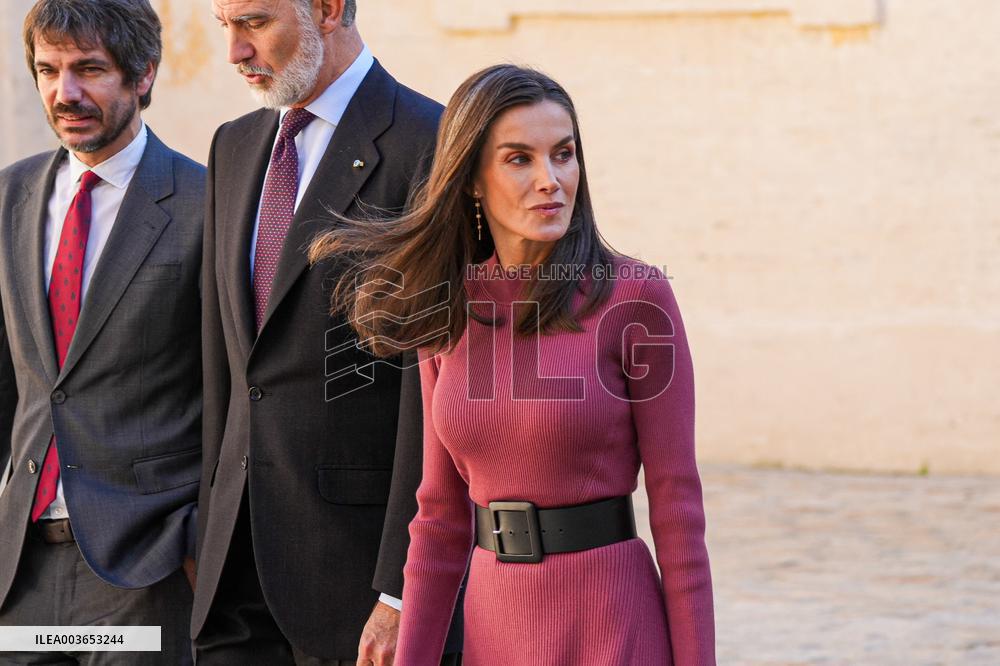 Royals At Medals Of Merit In Fine Arts - Seville