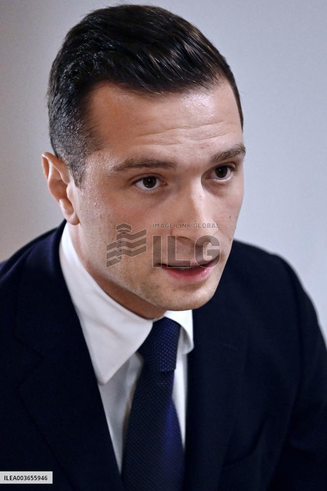 Jordan Bardella Book Signing - Strasbourg