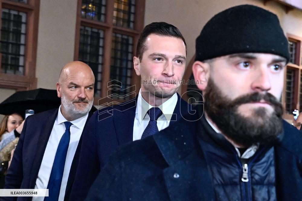 Jordan Bardella Book Signing - Strasbourg