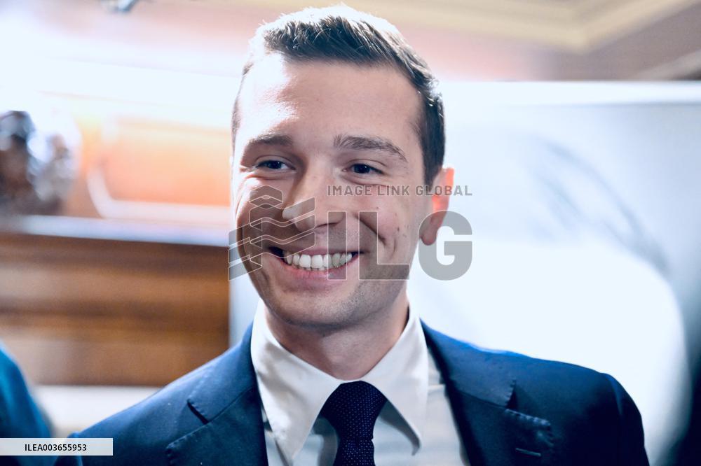 Jordan Bardella Book Signing - Strasbourg