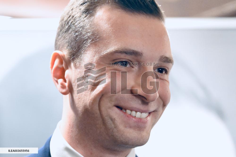 Jordan Bardella Book Signing - Strasbourg