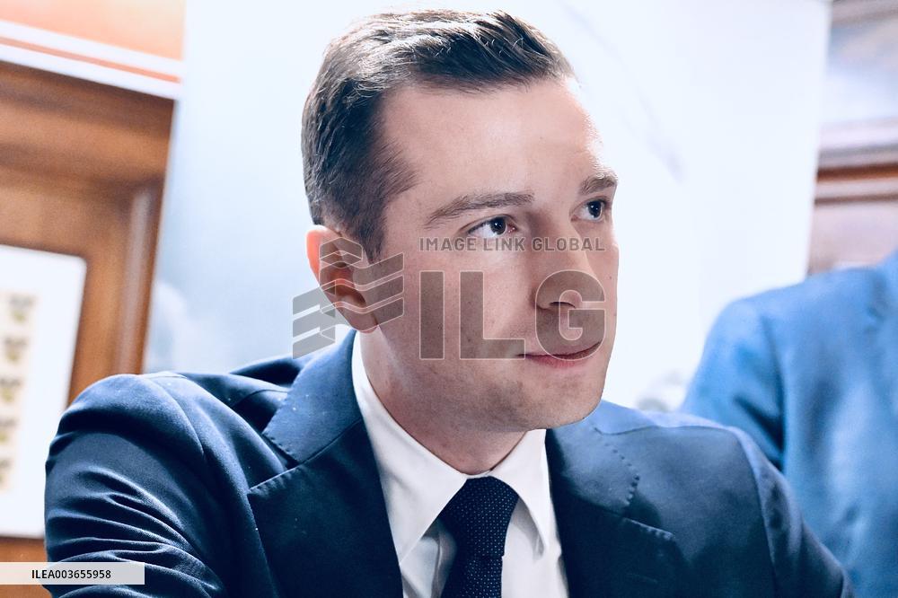 Jordan Bardella Book Signing - Strasbourg