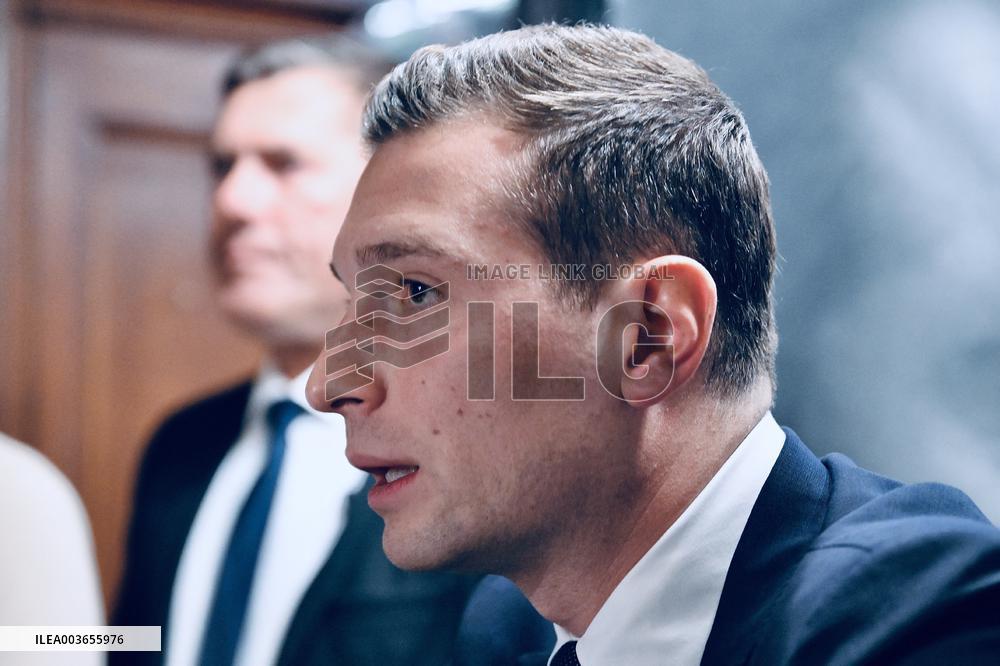 Jordan Bardella Book Signing - Strasbourg