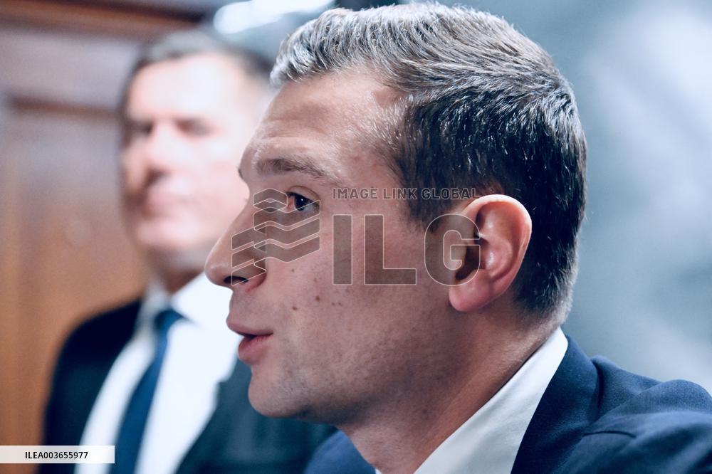 Jordan Bardella Book Signing - Strasbourg