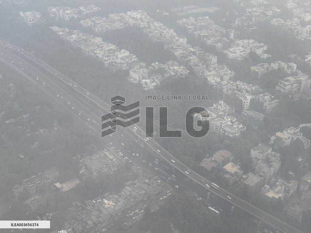 Air pollution near New Delhi