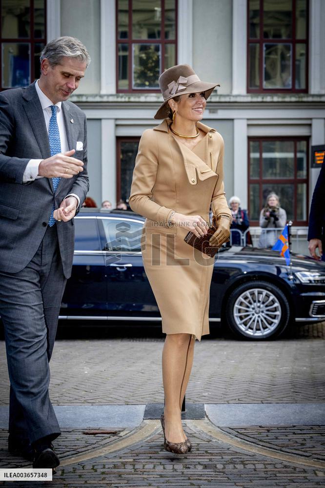Queen Maxima Attends Signing of International Cooperation EU - The Hague