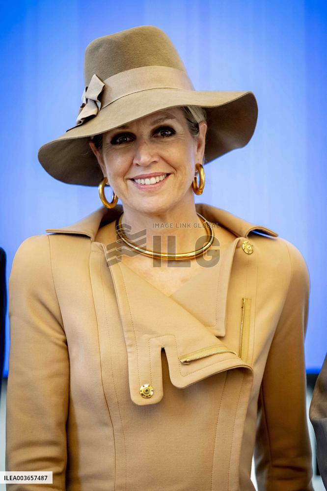 Queen Maxima At Signing of International Cooperation EU - The Hague