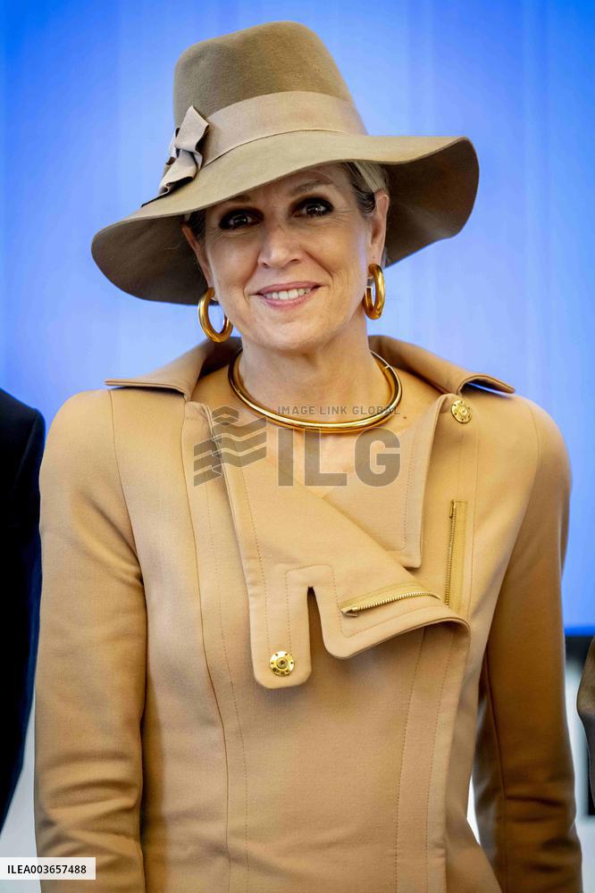 Queen Maxima At Signing of International Cooperation EU - The Hague