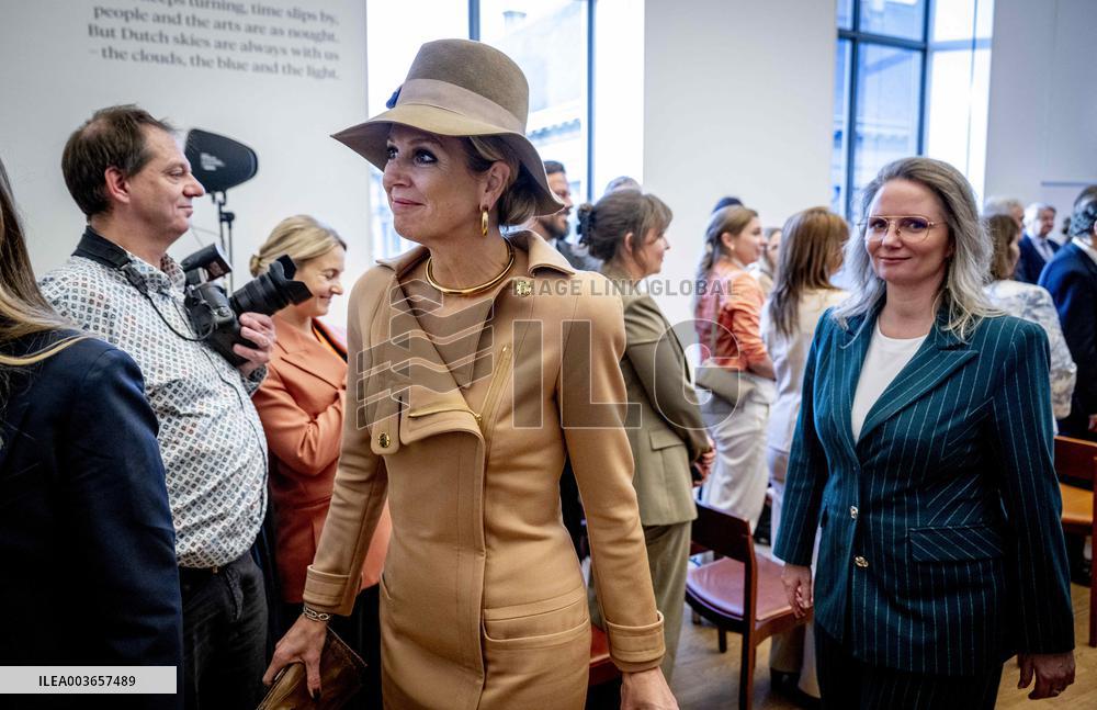 Queen Maxima At Signing of International Cooperation EU - The Hague