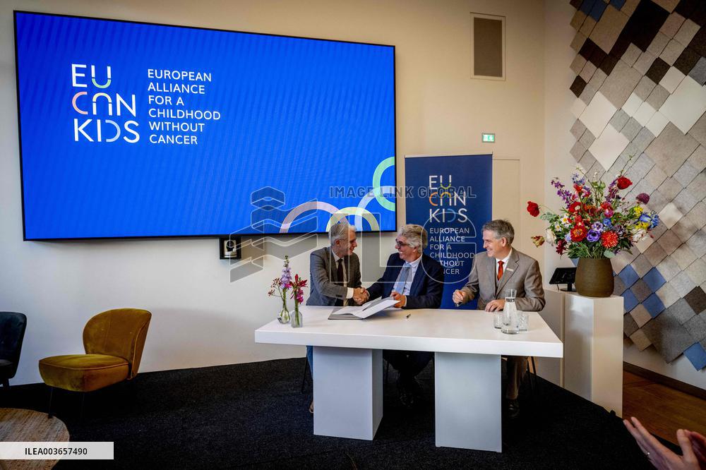 Queen Maxima At Signing of International Cooperation EU - The Hague