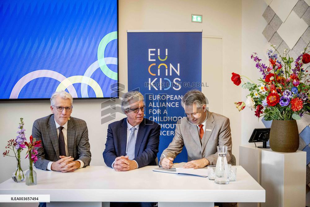 Queen Maxima At Signing of International Cooperation EU - The Hague