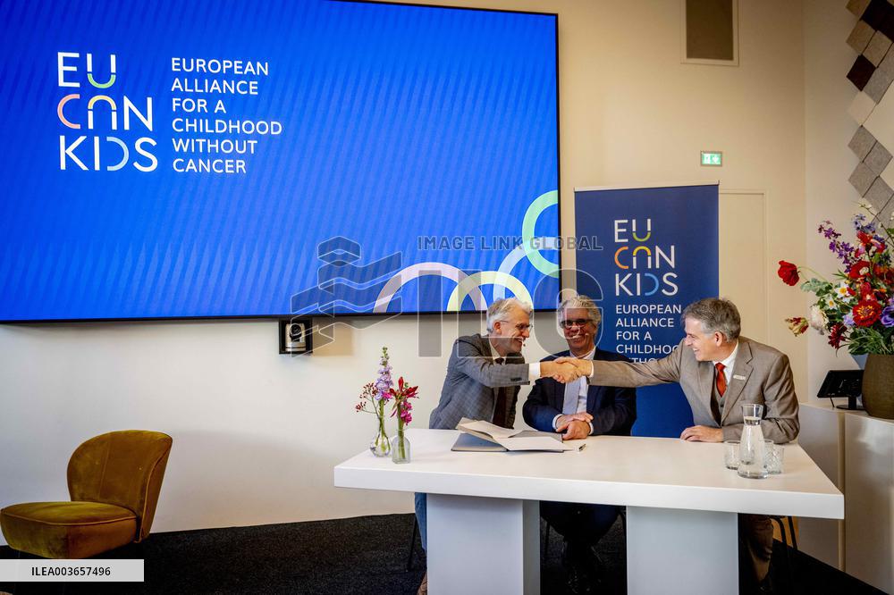 Queen Maxima At Signing of International Cooperation EU - The Hague