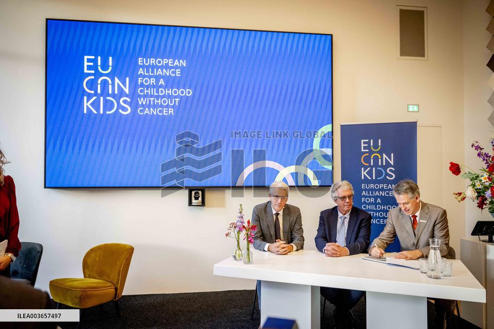 Queen Maxima At Signing of International Cooperation EU - The Hague