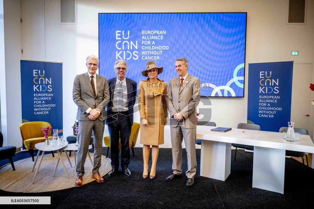 Queen Maxima At Signing of International Cooperation EU - The Hague