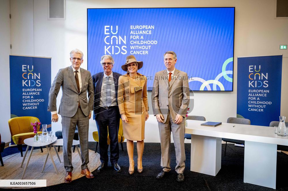 Queen Maxima At Signing of International Cooperation EU - The Hague