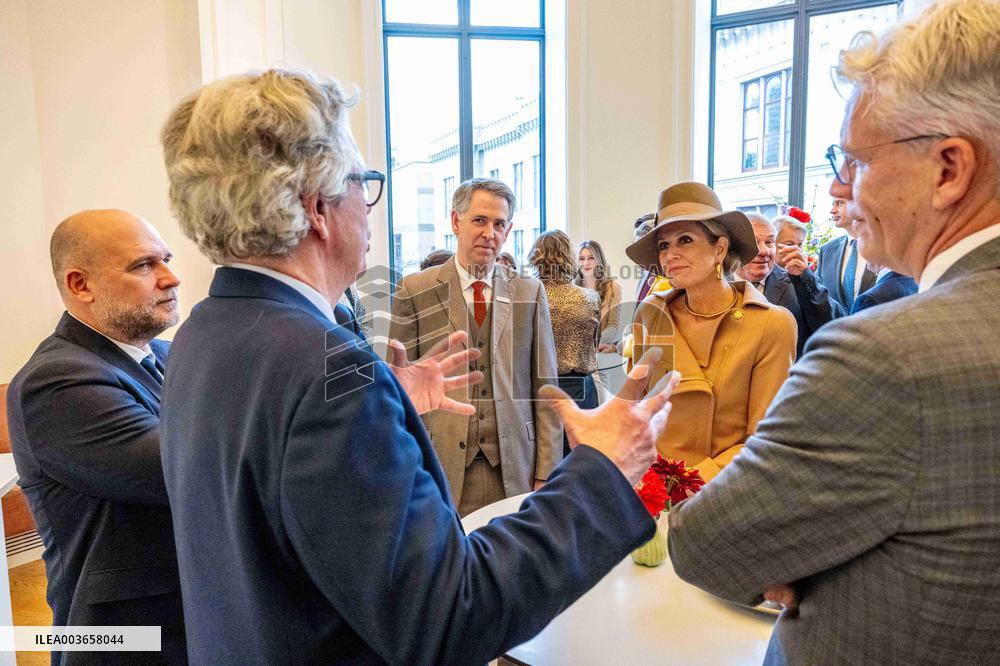 Queen Maxima Attends Signing of International Cooperation EU - The Hague