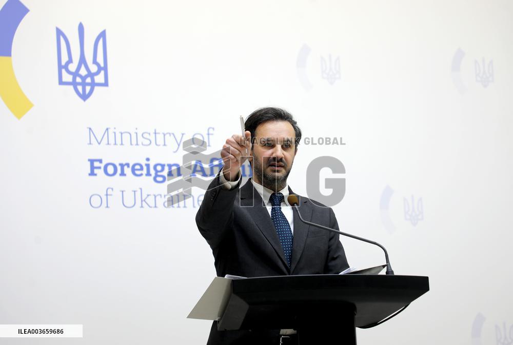 Briefing of Ukrainian Foreign Ministry spokesperson in Kyiv