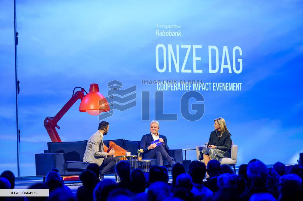 Queen Maxima Speaks About Financial Health - Netherlands