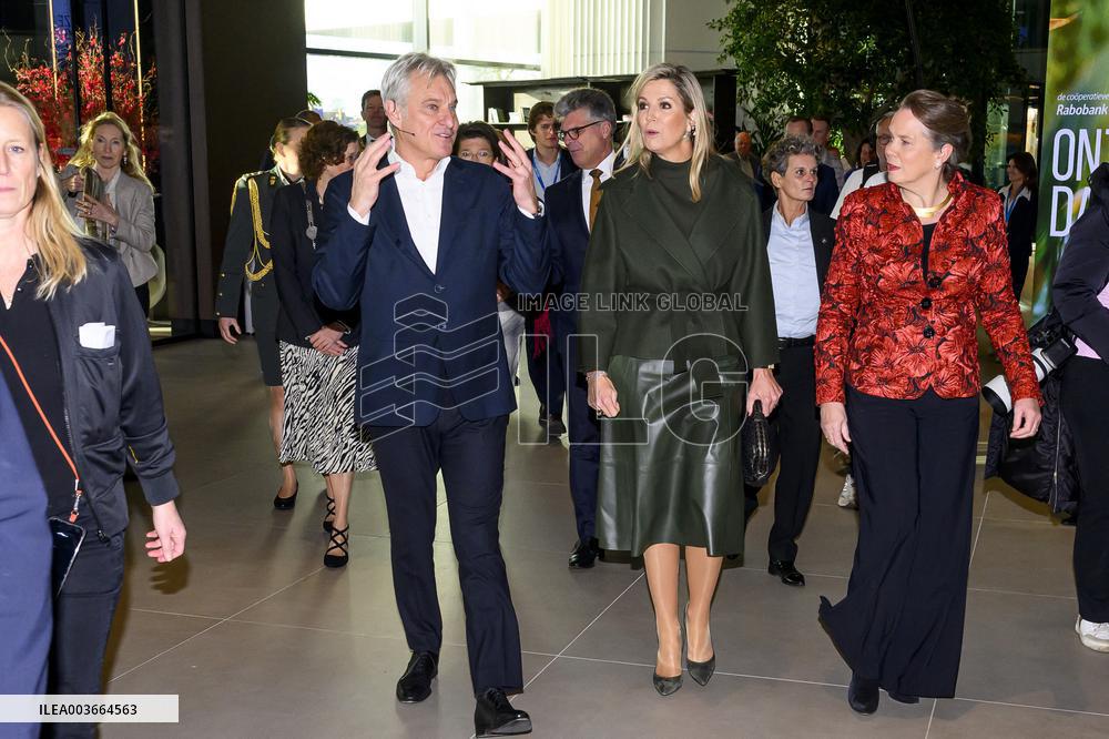 Queen Maxima Speaks About Financial Health - Netherlands