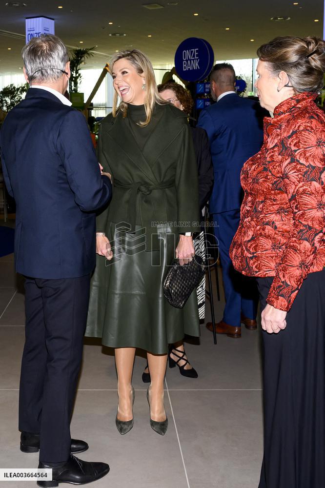 Queen Maxima Speaks About Financial Health - Netherlands