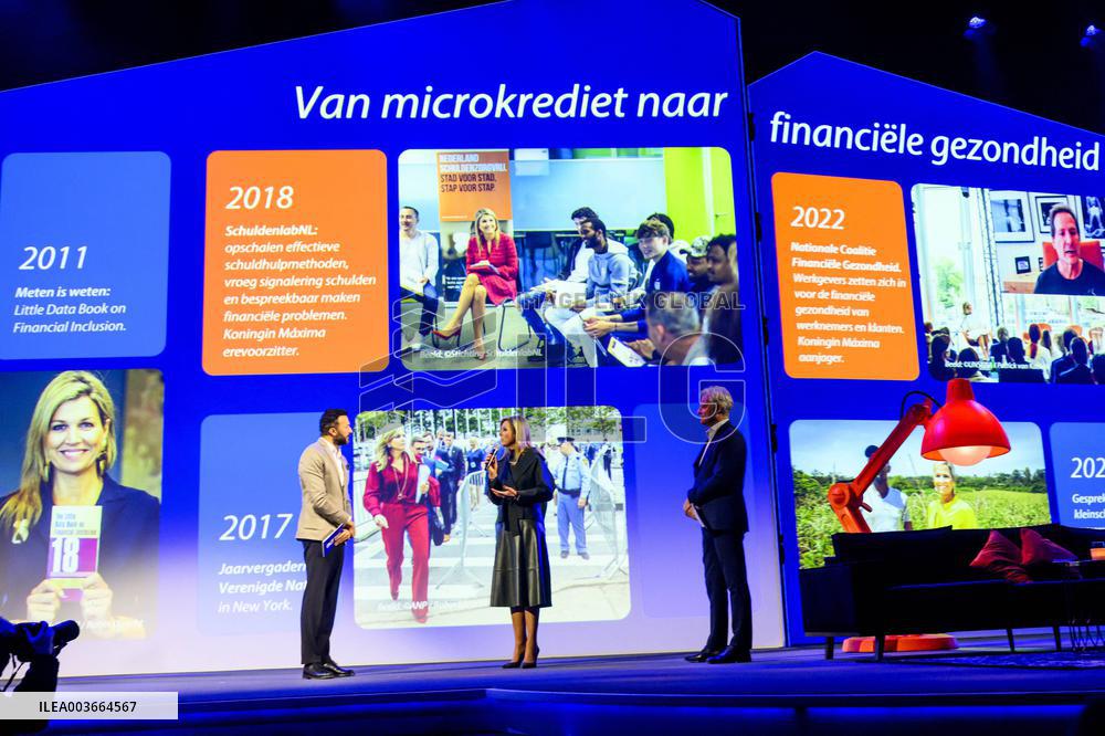Queen Maxima Speaks About Financial Health - Netherlands