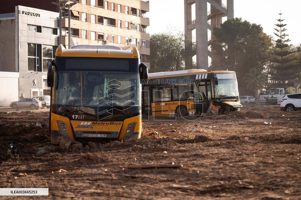 One Month After DANA Storm In Valencia - Spain
