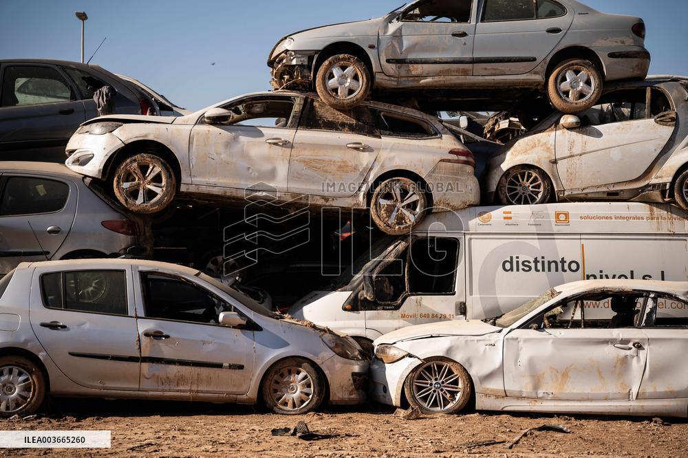 One Month After DANA Storm In Valencia - Spain