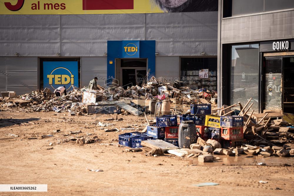 One Month After DANA Storm In Valencia - Spain