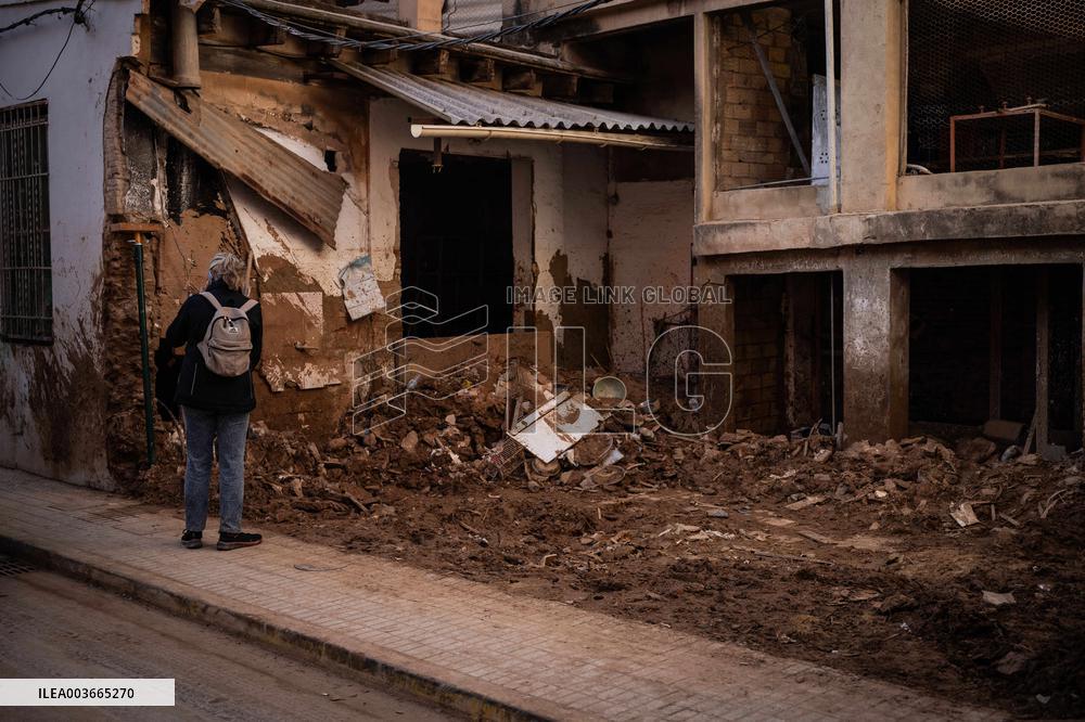 One Month After DANA Storm In Valencia - Spain