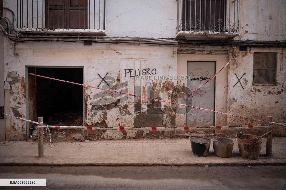 One Month After DANA Storm In Valencia - Spain