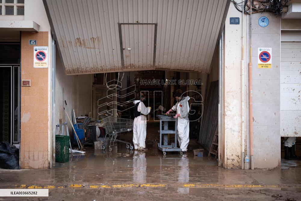 One Month After DANA Storm In Valencia - Spain