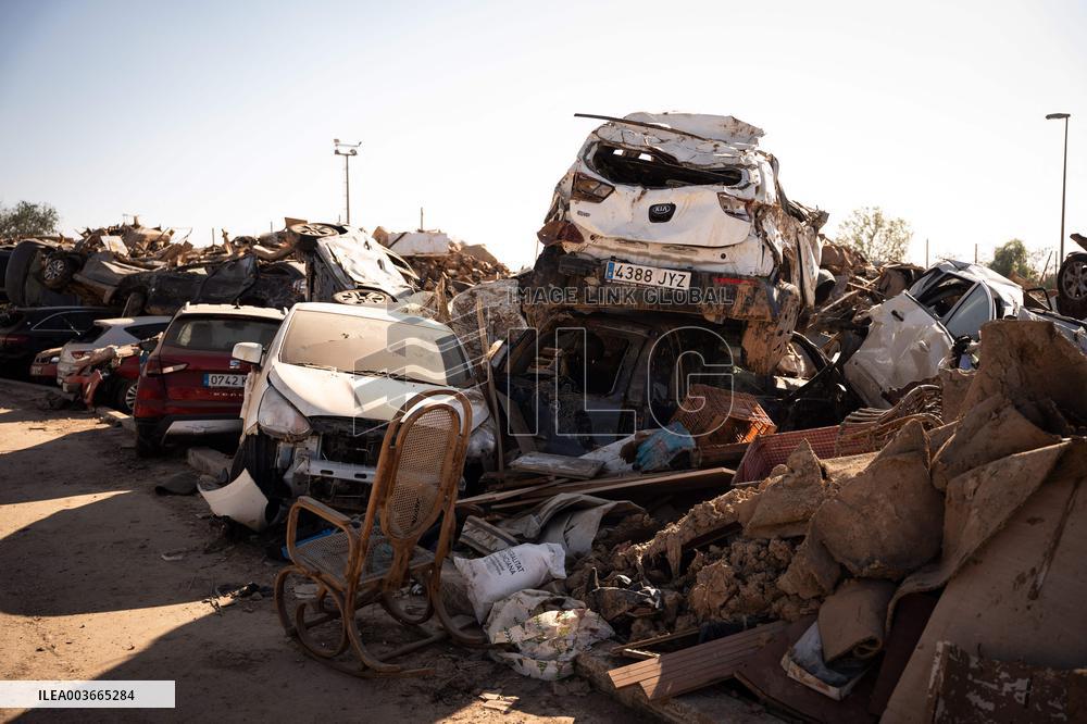 One Month After DANA Storm In Valencia - Spain