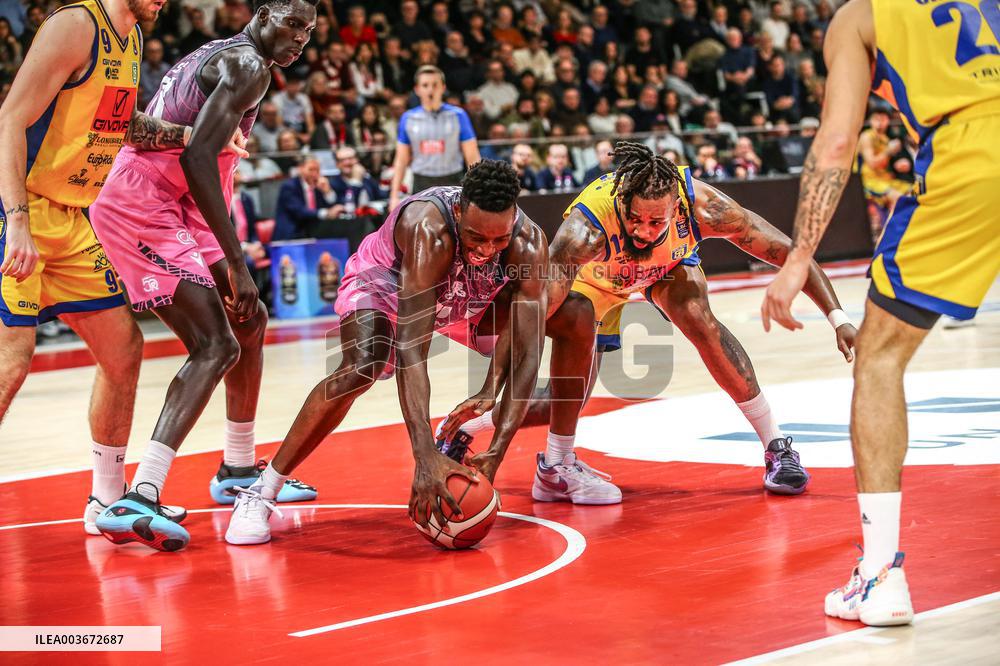 BASKET - Serie A - Unahotels Reggio Emilia vs Givova Scafati