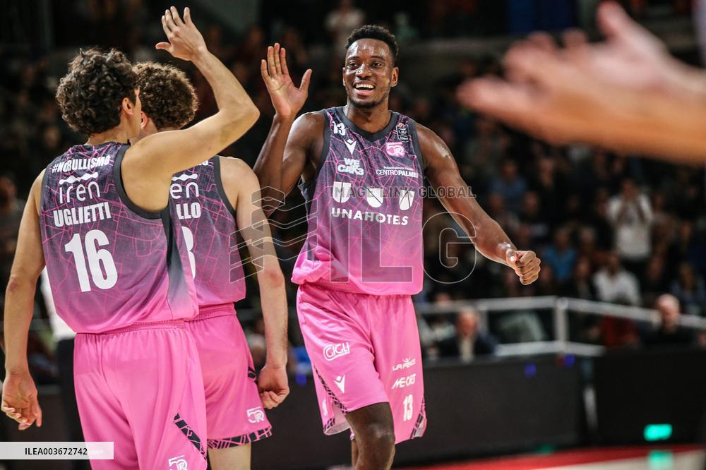 BASKET - Serie A - Unahotels Reggio Emilia vs Givova Scafati