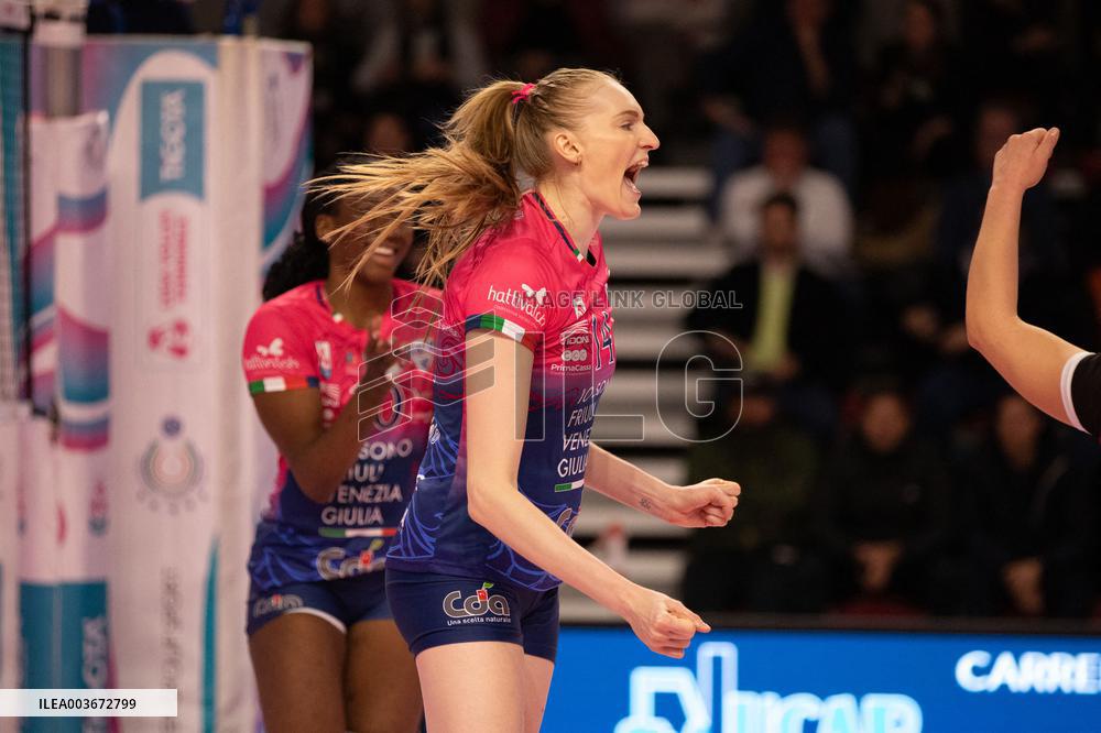 VOLLEY - Serie A1 Femminile - Cda Volley Talmassons Fvg vs Honda Olivero S.Bernardo Cuneo