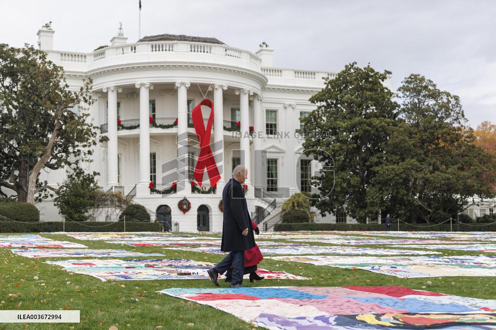 World AIDS Day At The White House - Washington