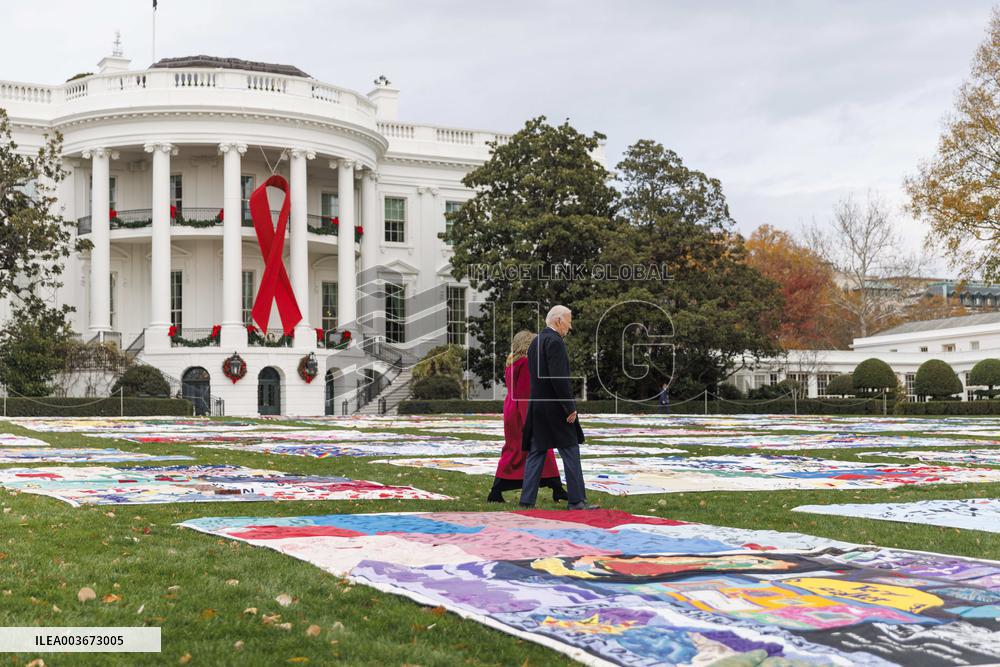 World AIDS Day At The White House - Washington