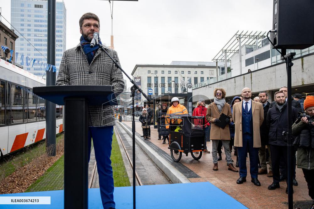 Tallinn opens new tram line
