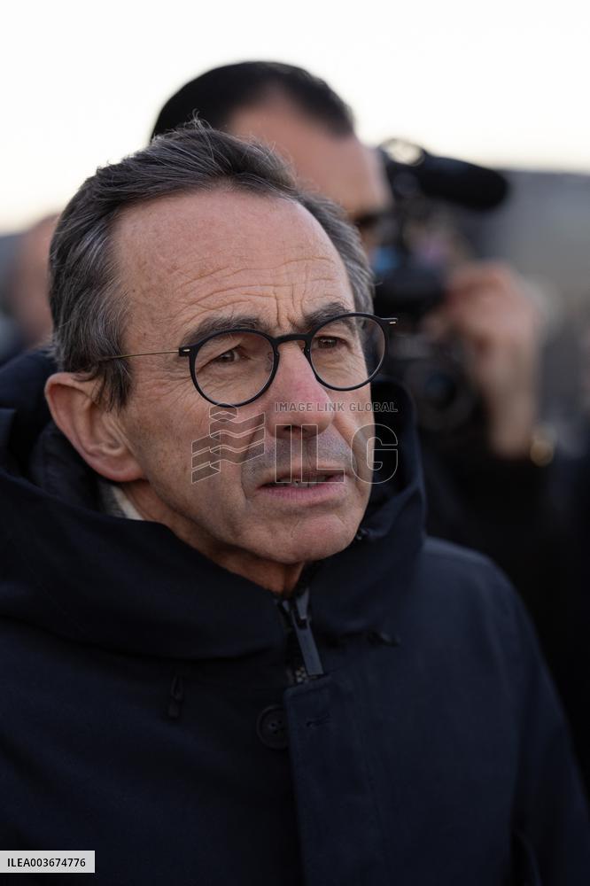 Bruno Retailleau Meets with local actors on the migrant crisis - Boulogne-sur-Mer