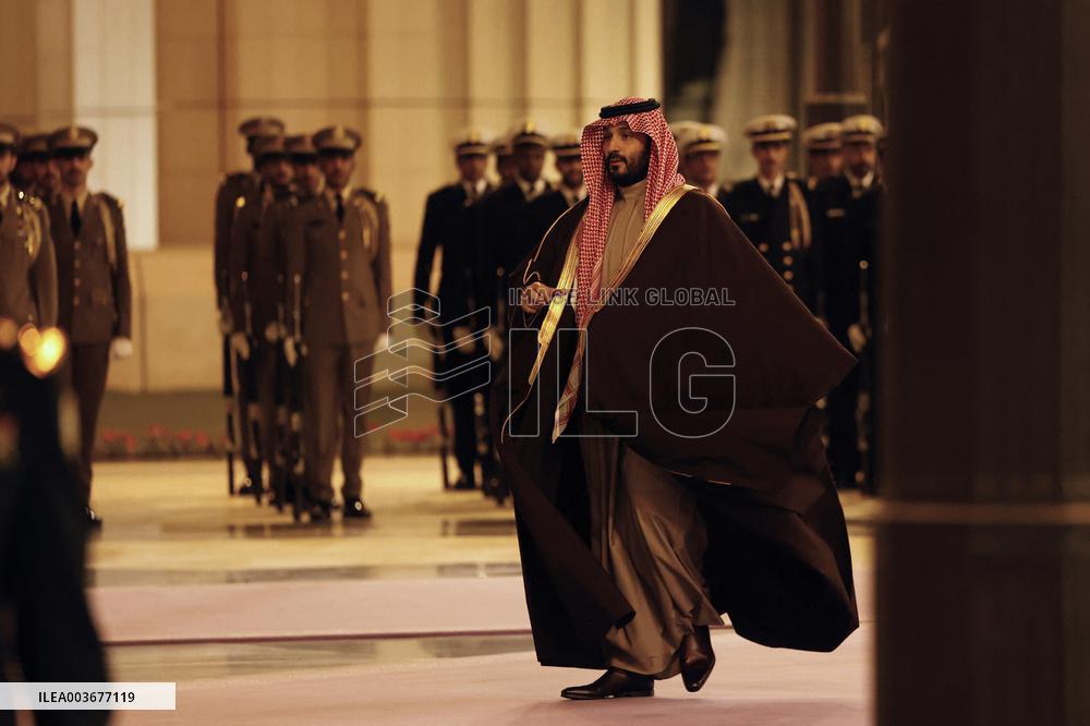 State Visit of Emmanuel Macron to The Kingdom of Saudi Arabia - Riyadh