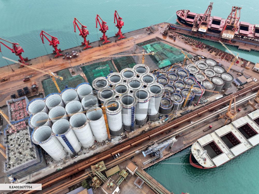 Lianyungang International Grain Distribution Center Constructio
