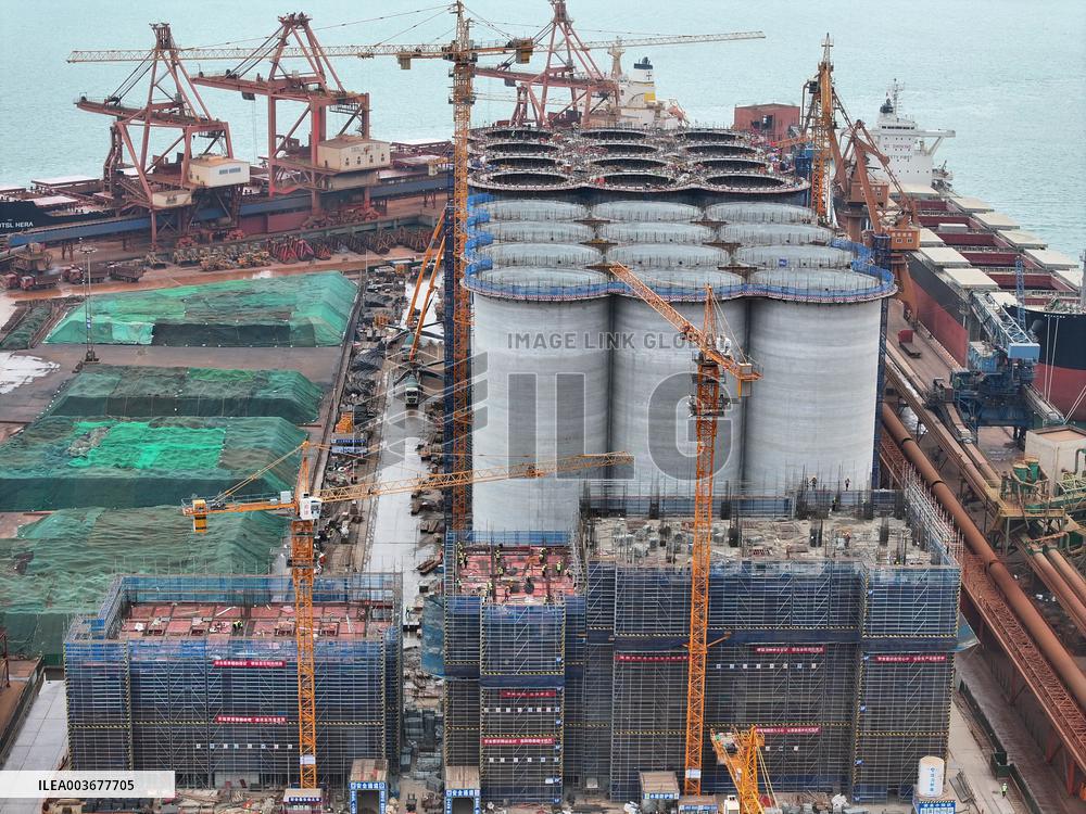 Lianyungang International Grain Distribution Center Constructio