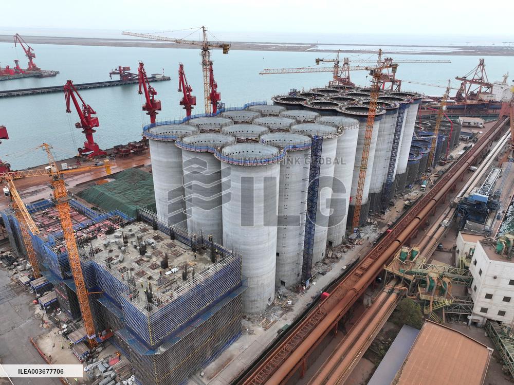 Lianyungang International Grain Distribution Center Constructio